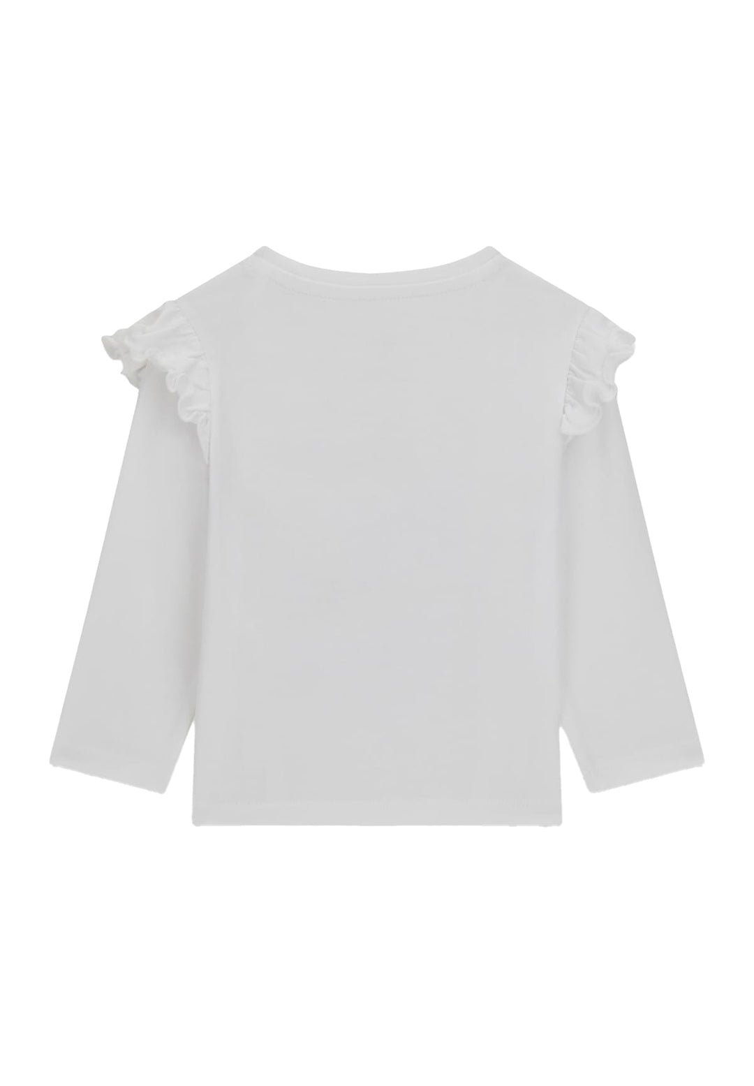 T-shirt bianca per bambina