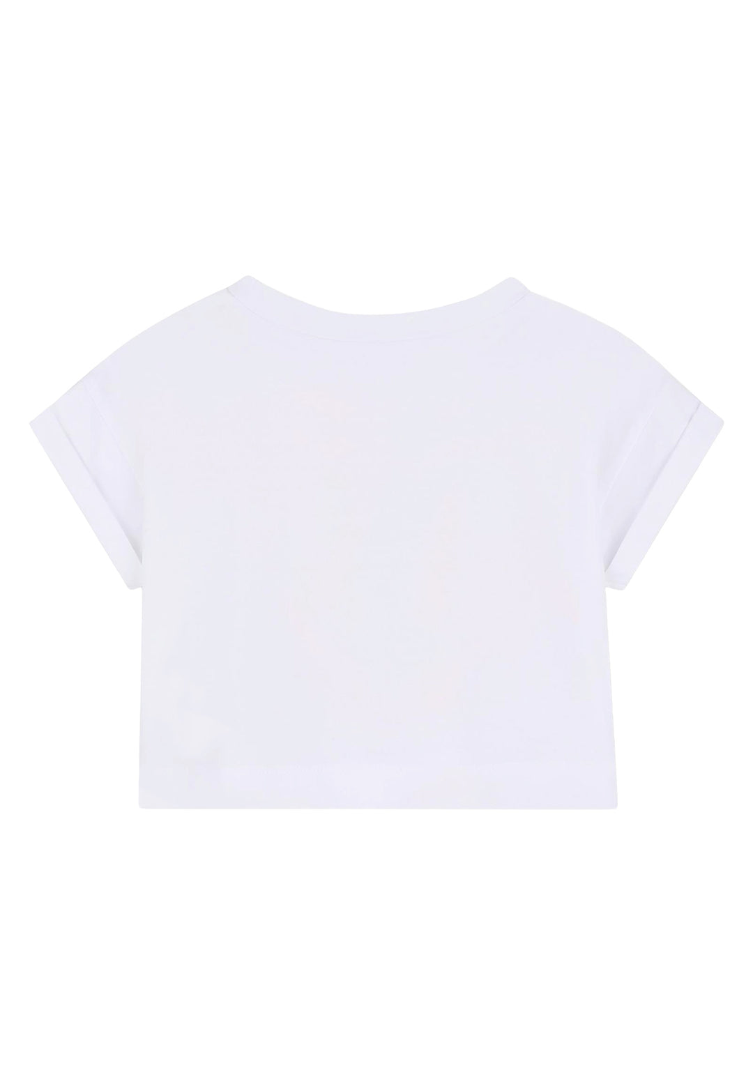 Weißes T-Shirt für Mädchen