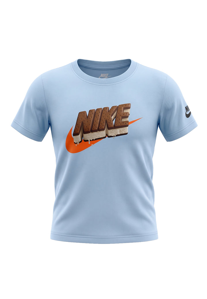 T-shirt celeste per bambino