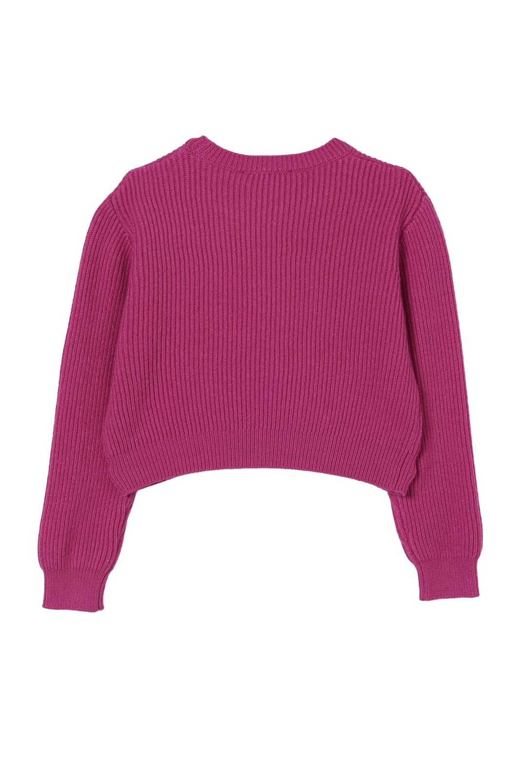 Maglione fuxia per bambina