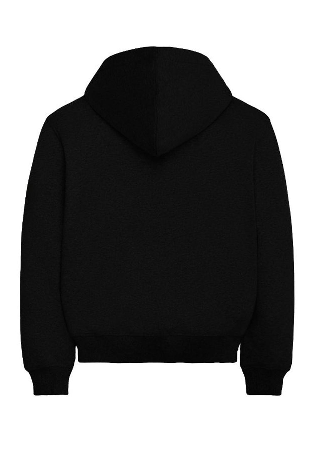 Felpa cappuccio nera per bambino