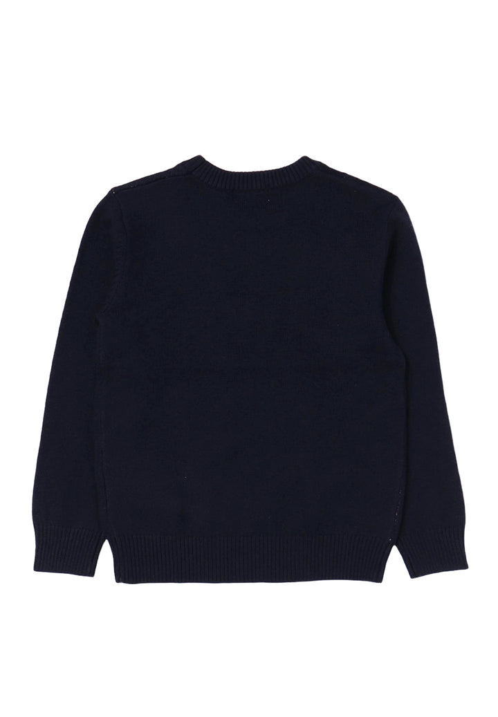 Blue sweater for boy