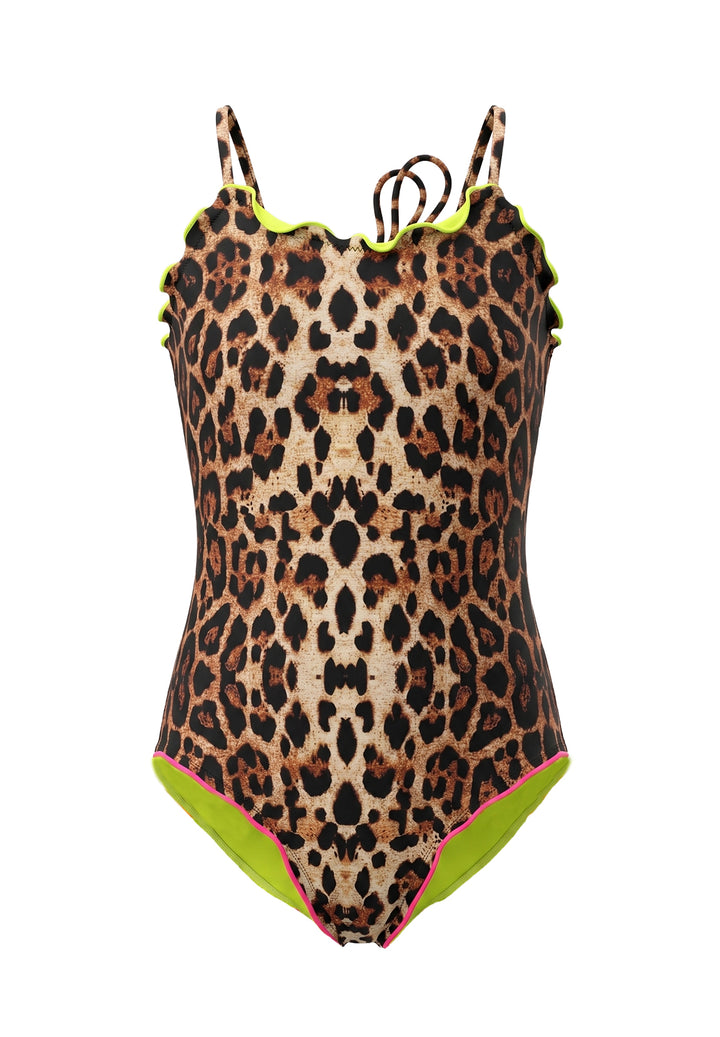 Costume intero multicolor per bambina