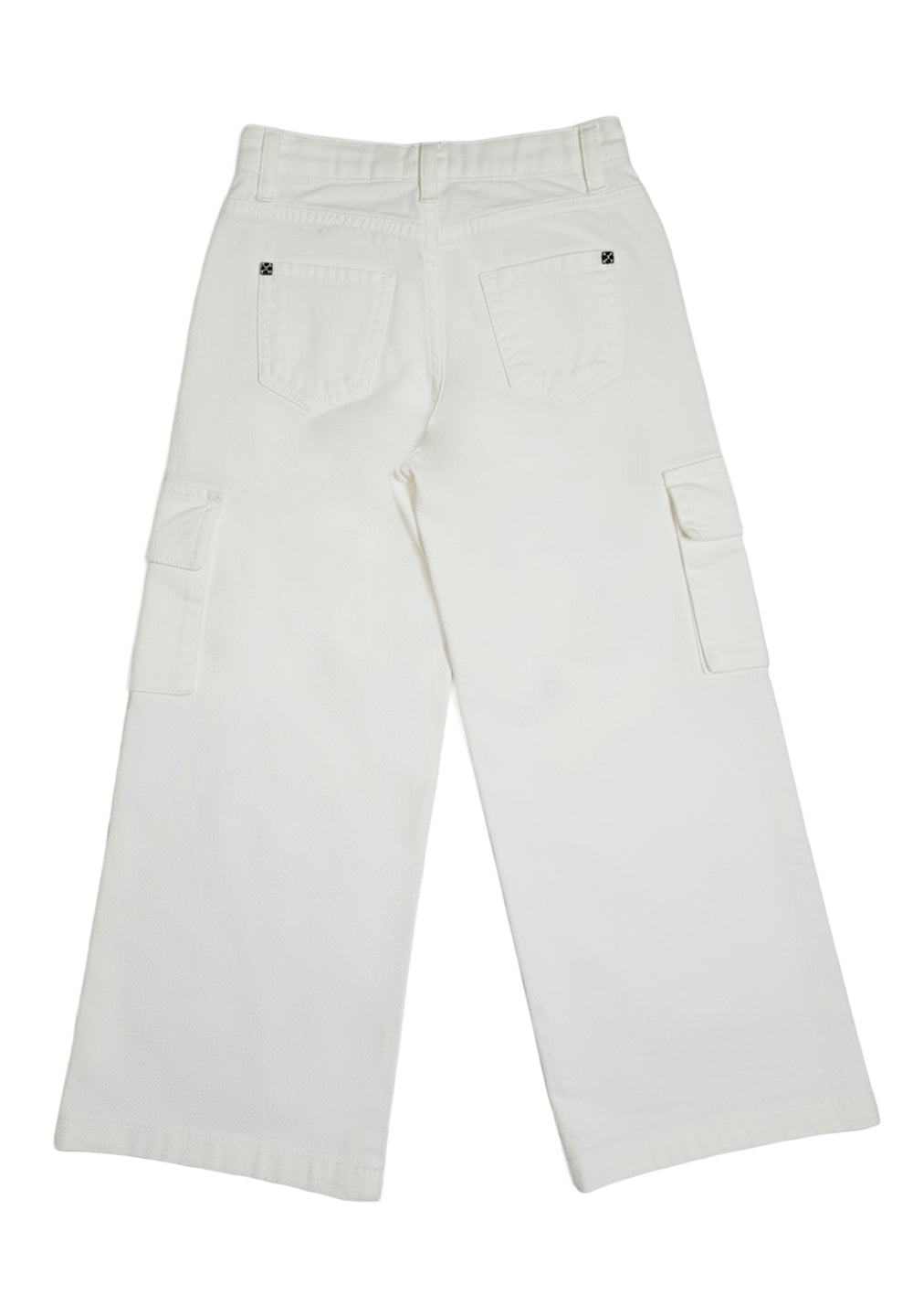 Pantalon blanc pour fille