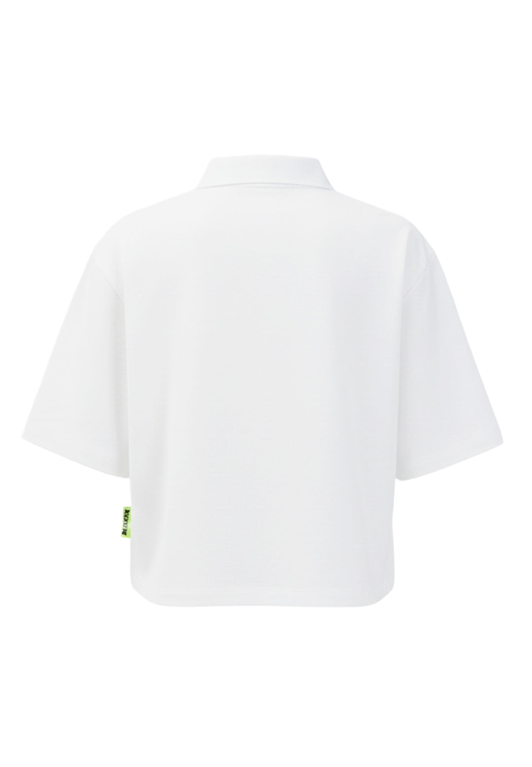 Polo bianca per bambina