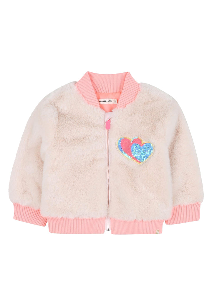 Giubbotto rosa per bambina