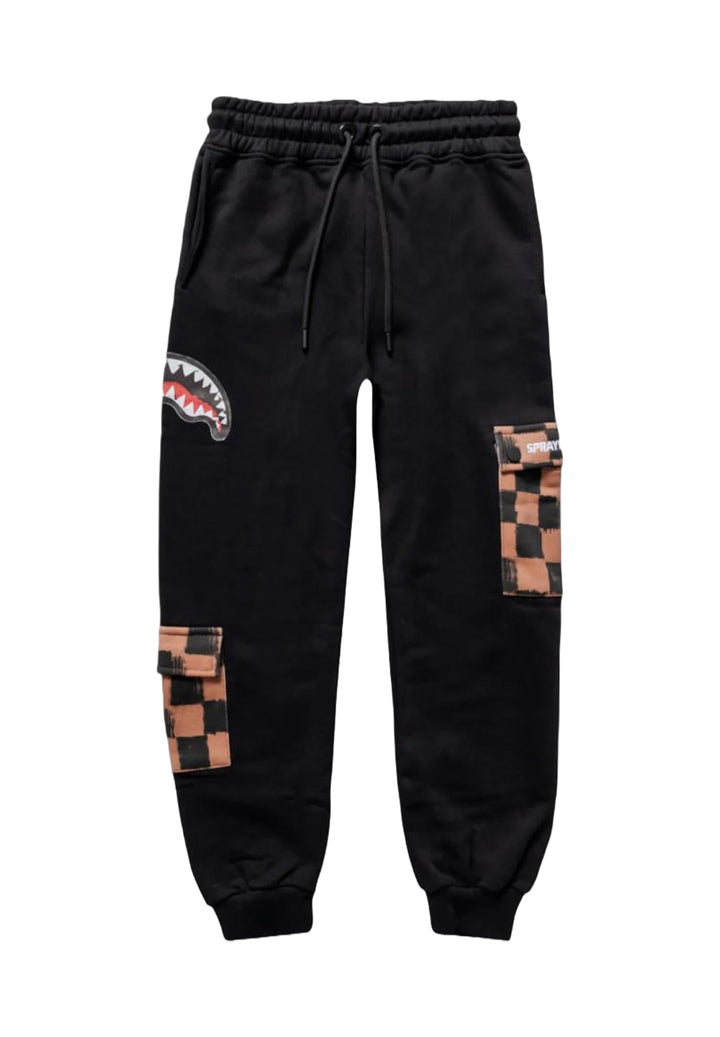 Pantalone felpa nero per bambino