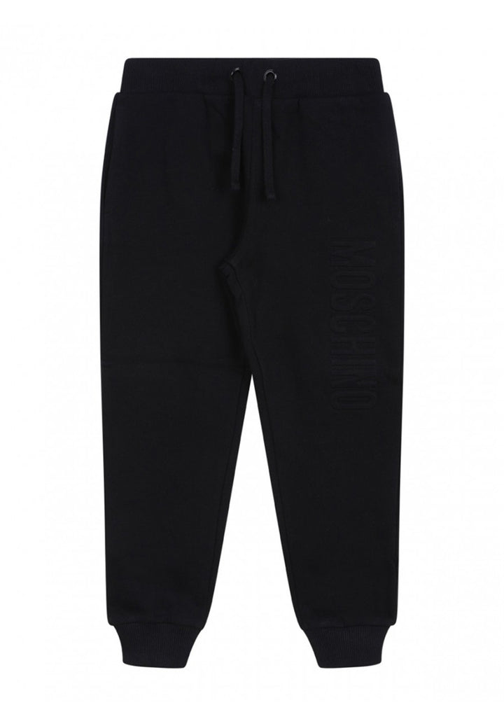 Pantalone felpa nero per bambino