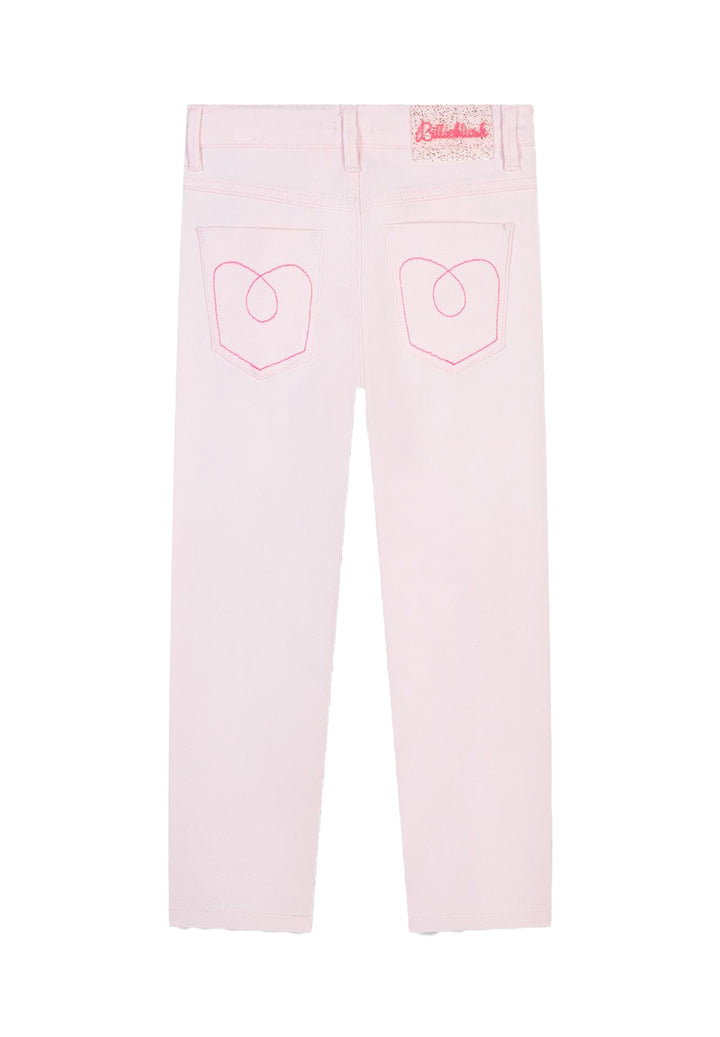 Pantaloni rosa per bambina