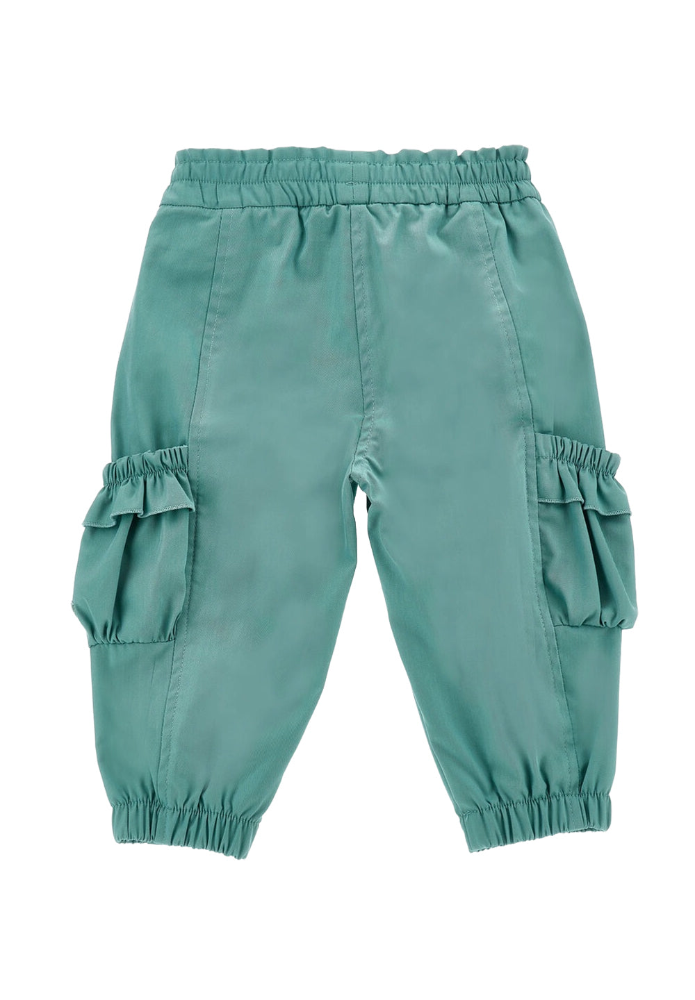 Pantalone verde per neonata