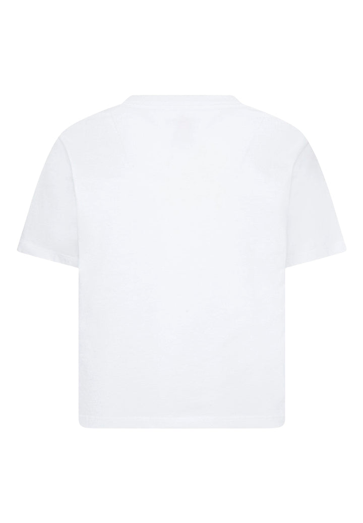 T-shirt bianca per bambina