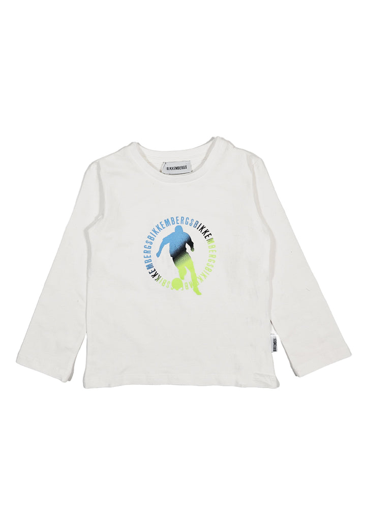 T-shirt bianca per neonato