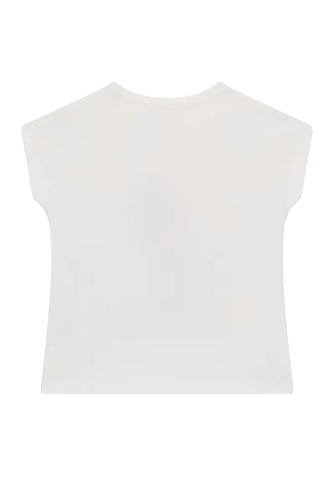 T-shirt bianca per bambina