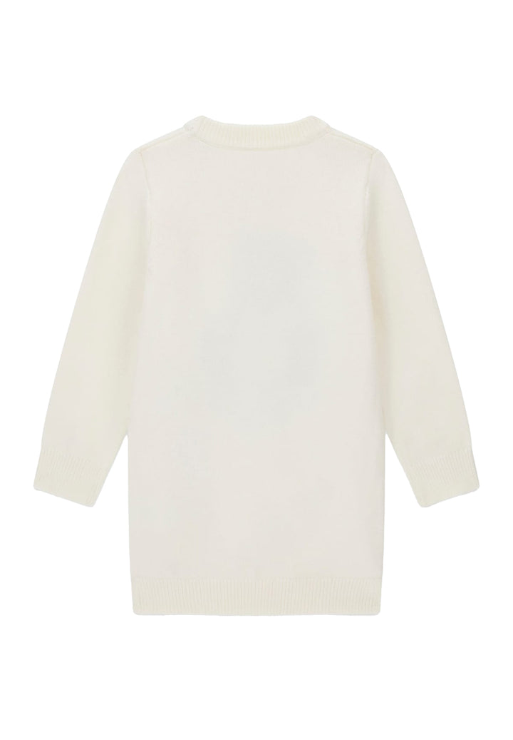 Vestito crema per bambina
