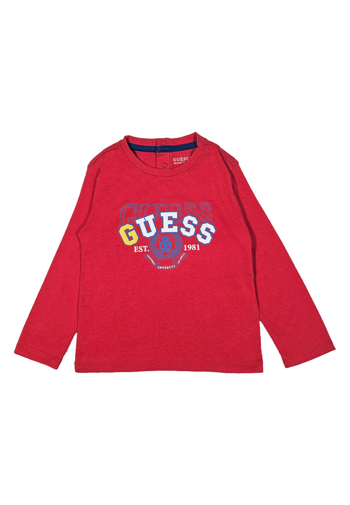 T-shirt rossa per bambino