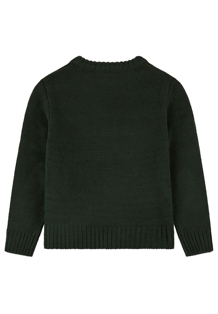 Maglione verde per neonato