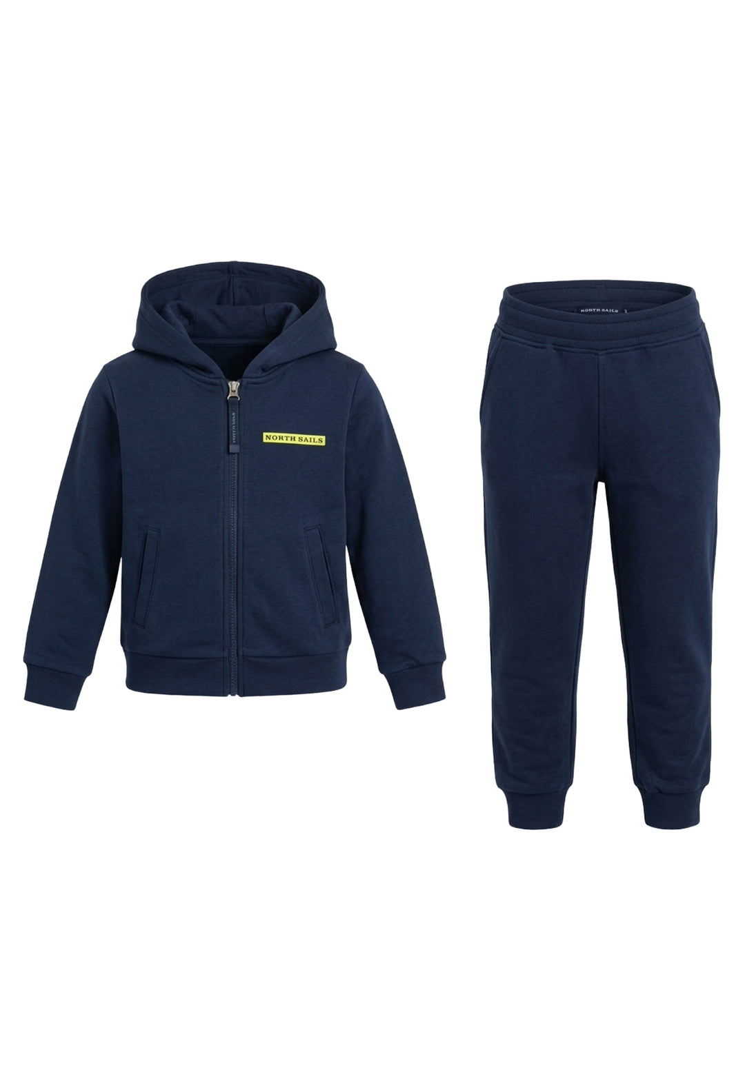 Completo felpa blu navy per neonato
