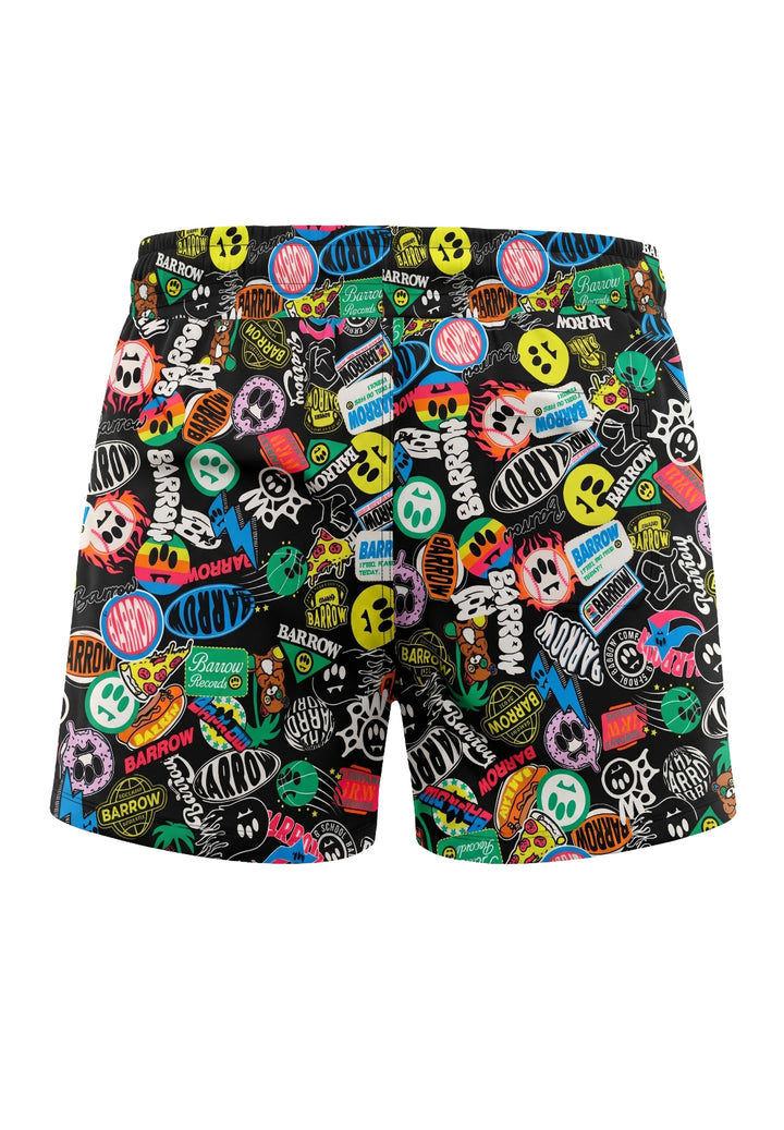 Costume boxer multicolor per bambino
