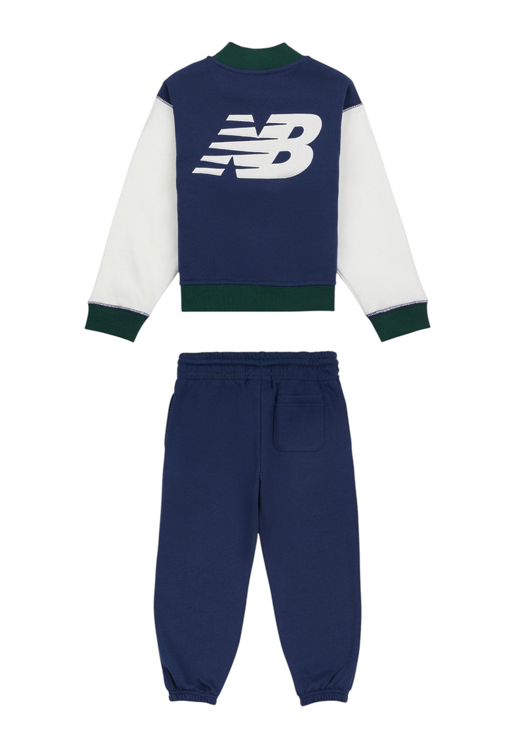 Completo felpa blu per bambino