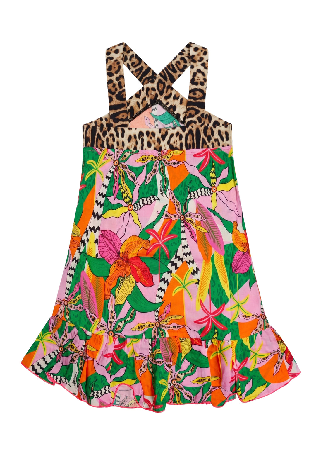 Copricostume multicolor per bambina
