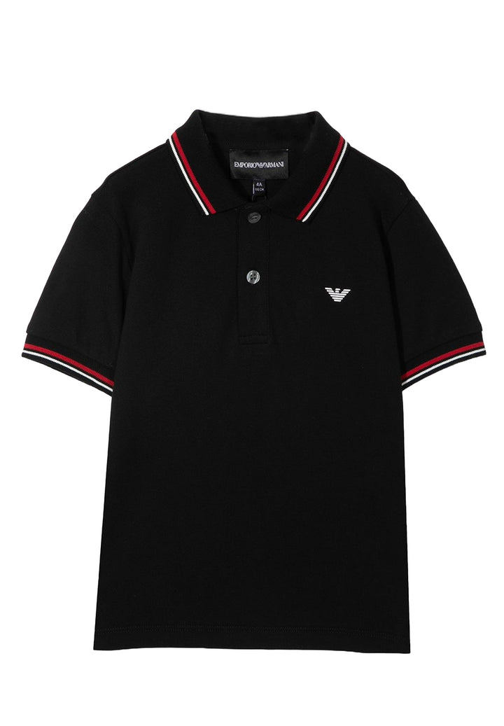 Polo nero per bambino