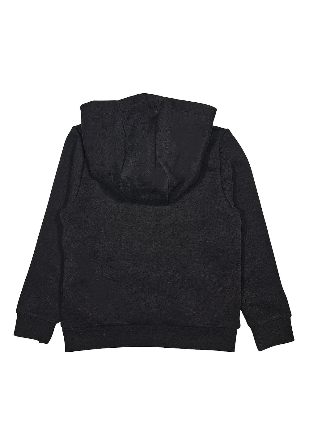 Black hooded sweatshirt for boy