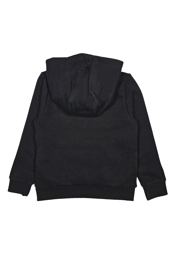 Schwarzes Kapuzensweatshirt für Jungen