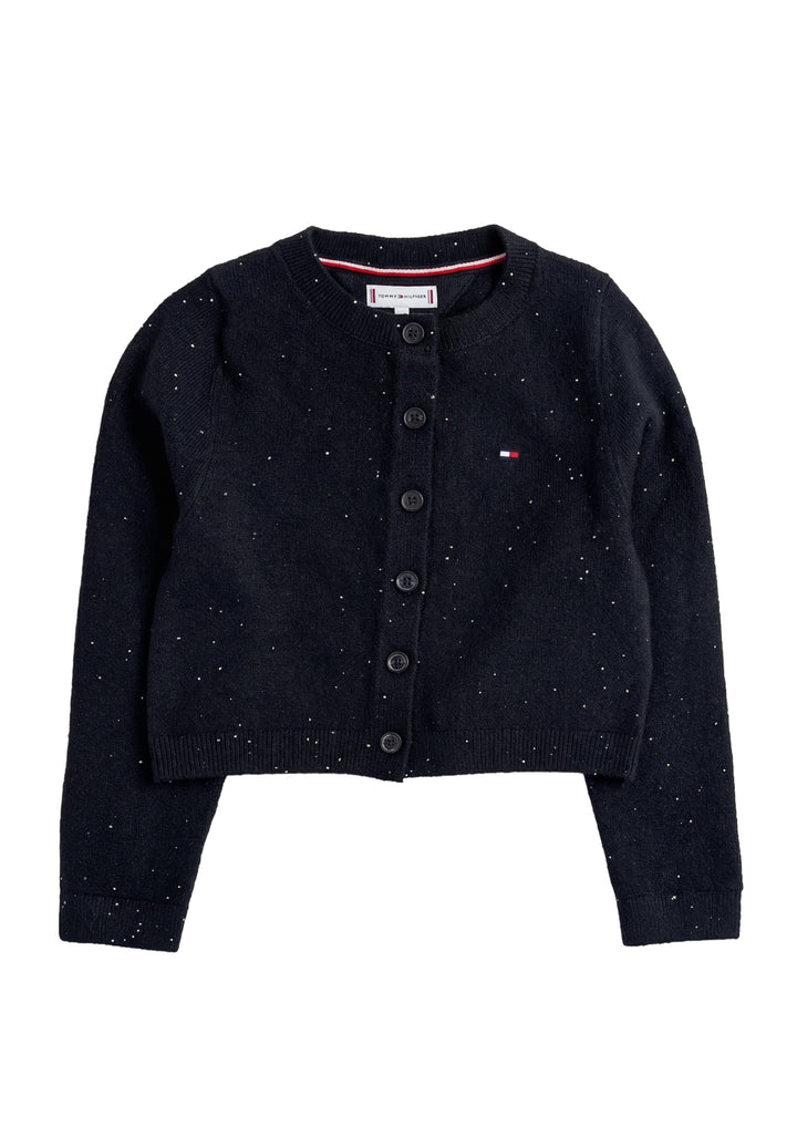 Cardigan nero per bambina