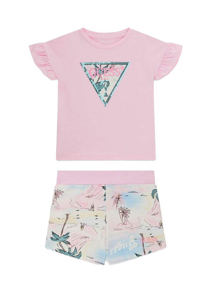 Completo rosa per bambina