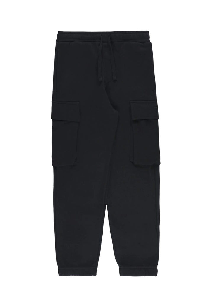 Pantalone felpa nero per bambino