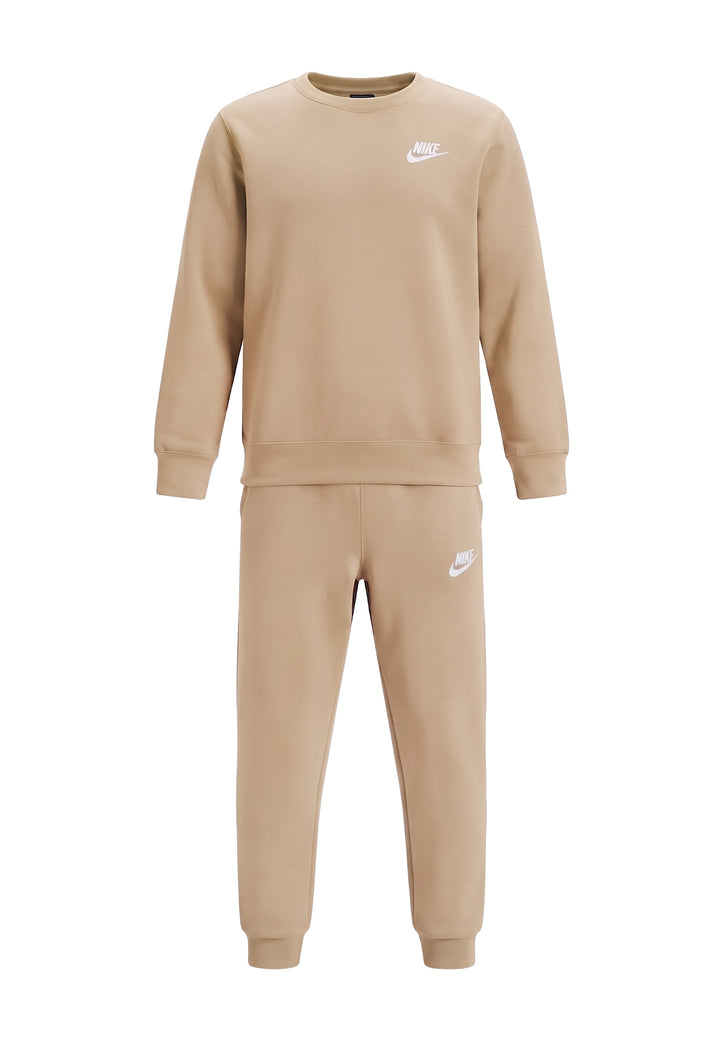 Completo felpa beige per bambino