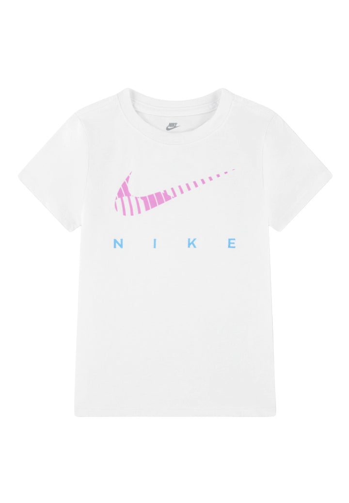 T-shirt bianca per bambina