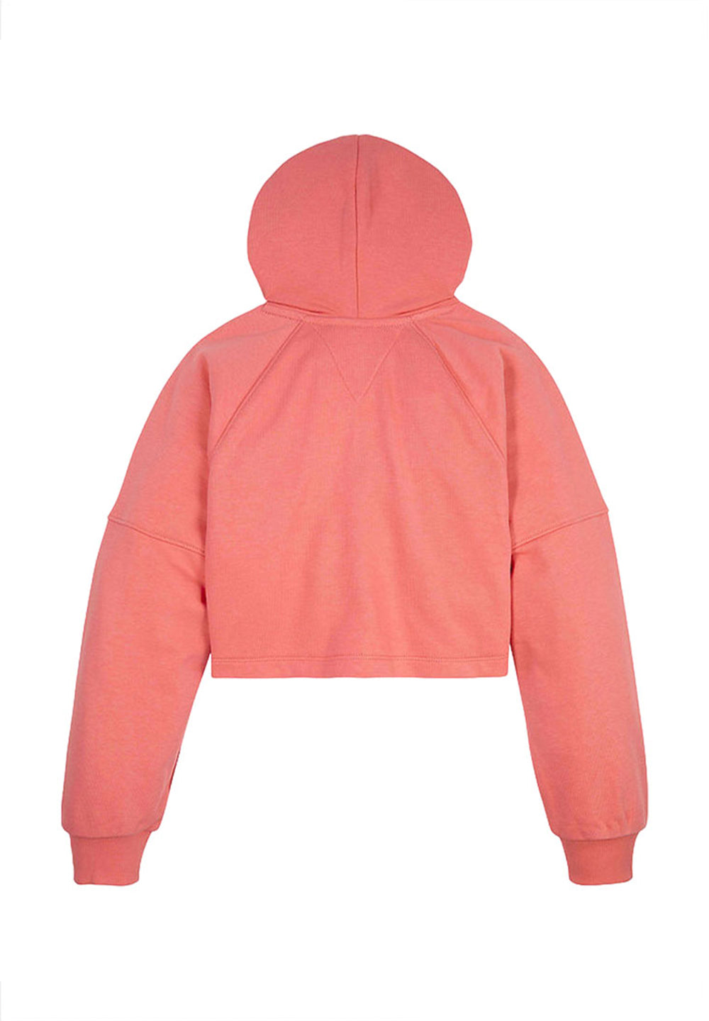 Orange hooded sweatshirt for boy
