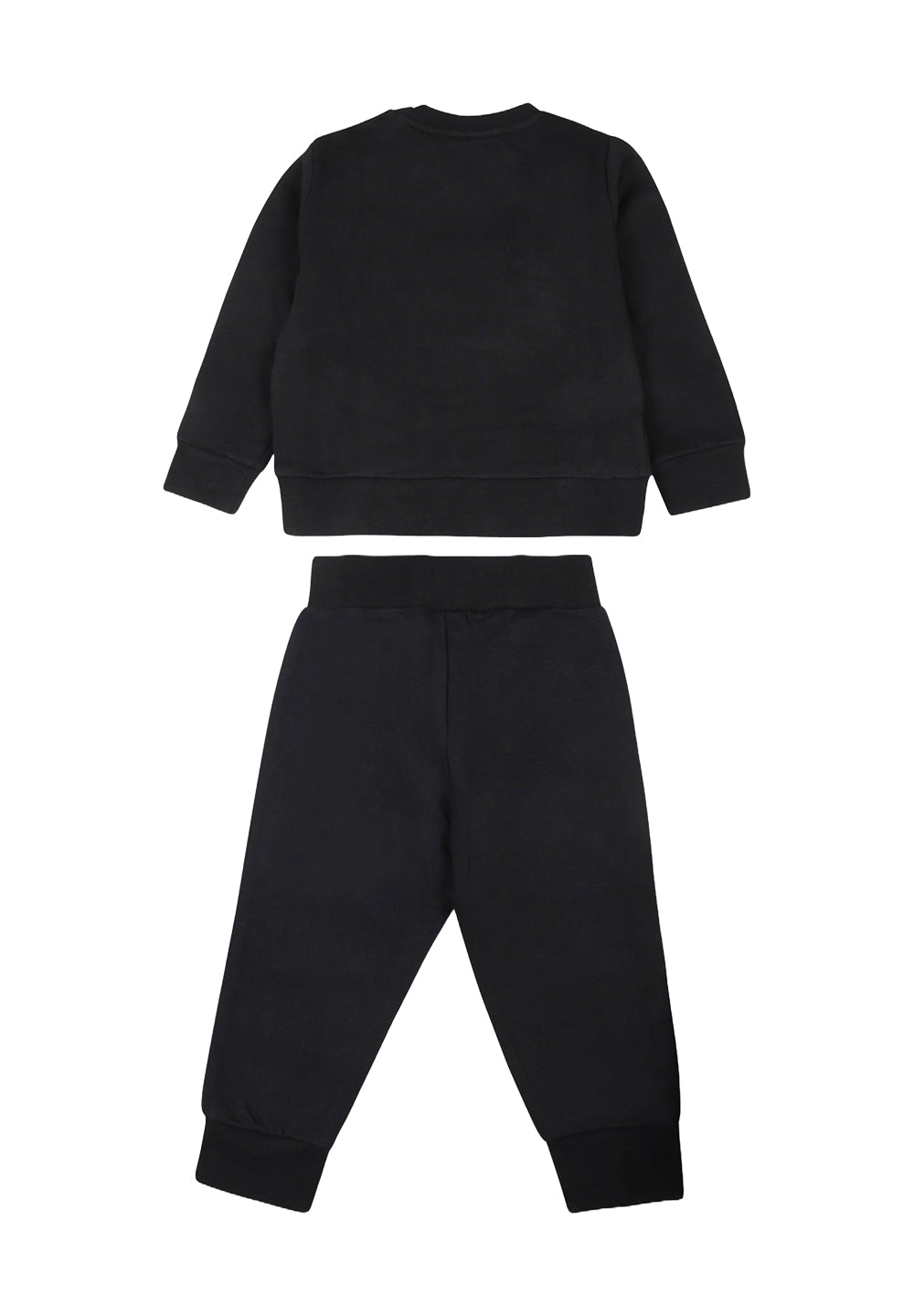 Black sweatshirt set for boy