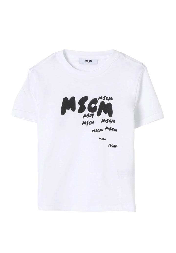 T-shirt bianca per bambino