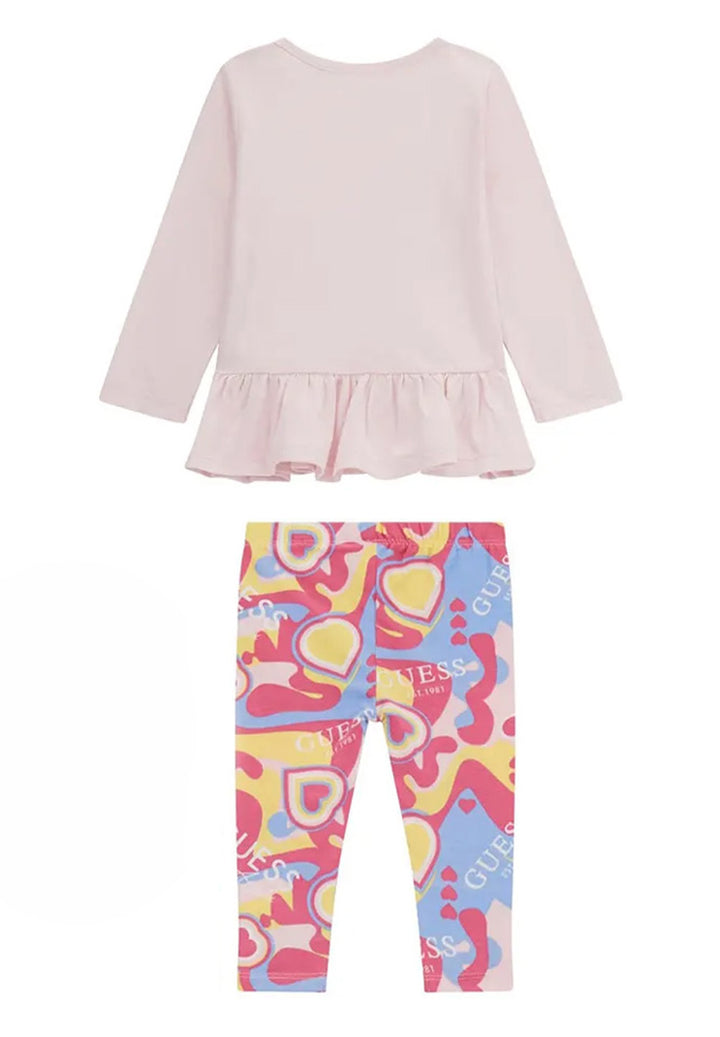 Multicolor outfit for newborn girls