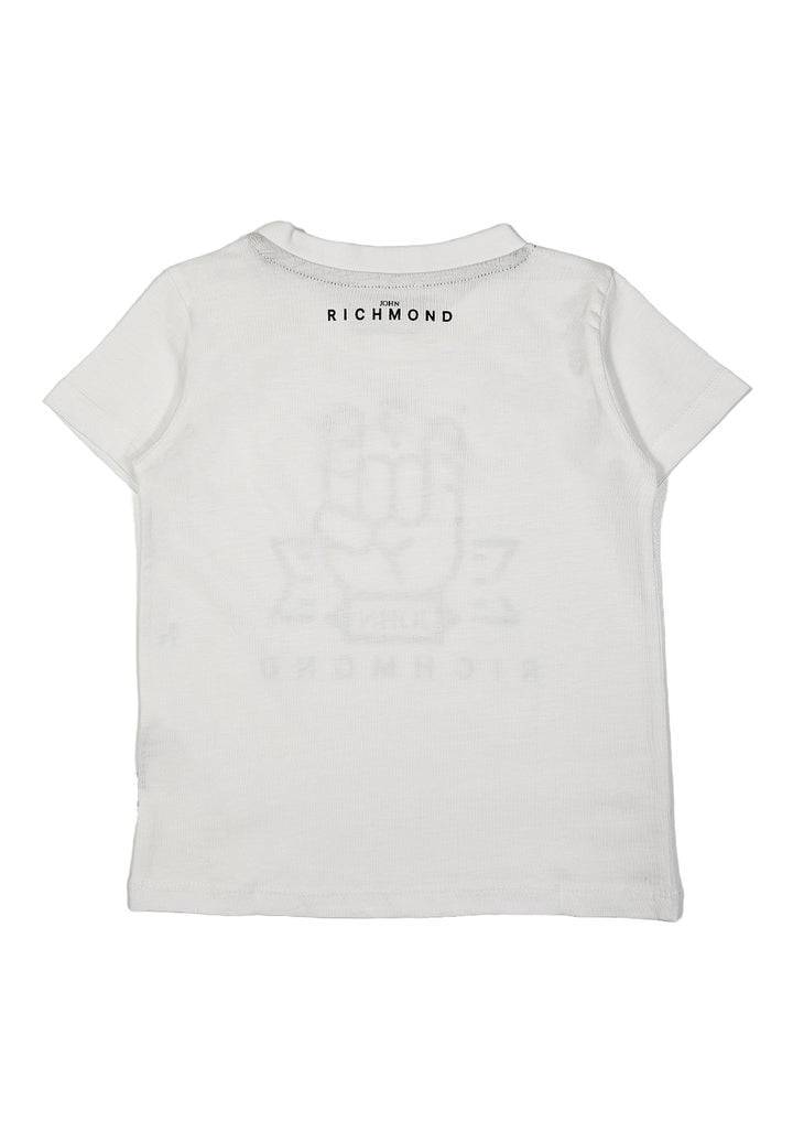 T-shirt bianca per bambino