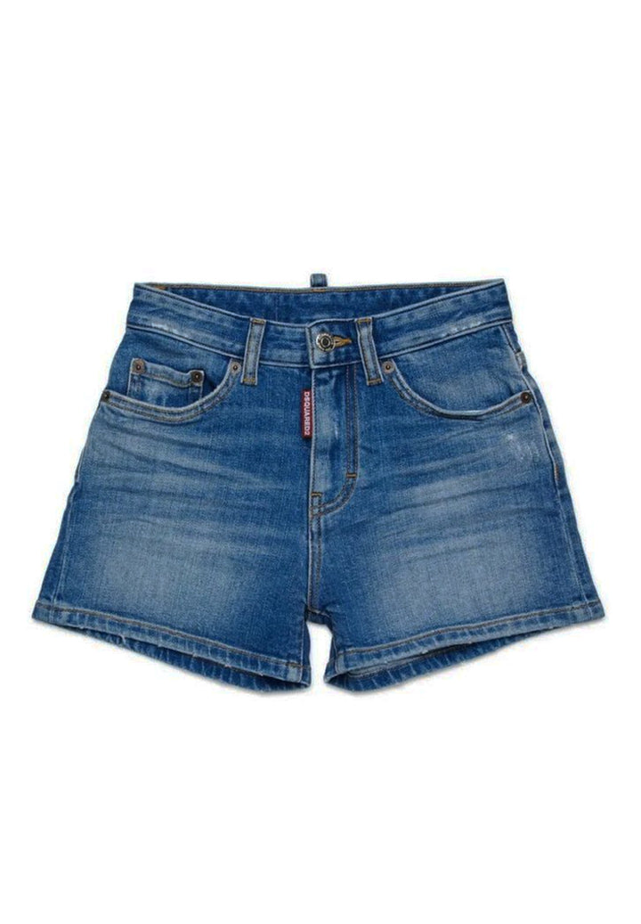 Bermuda denim blu per bambino
