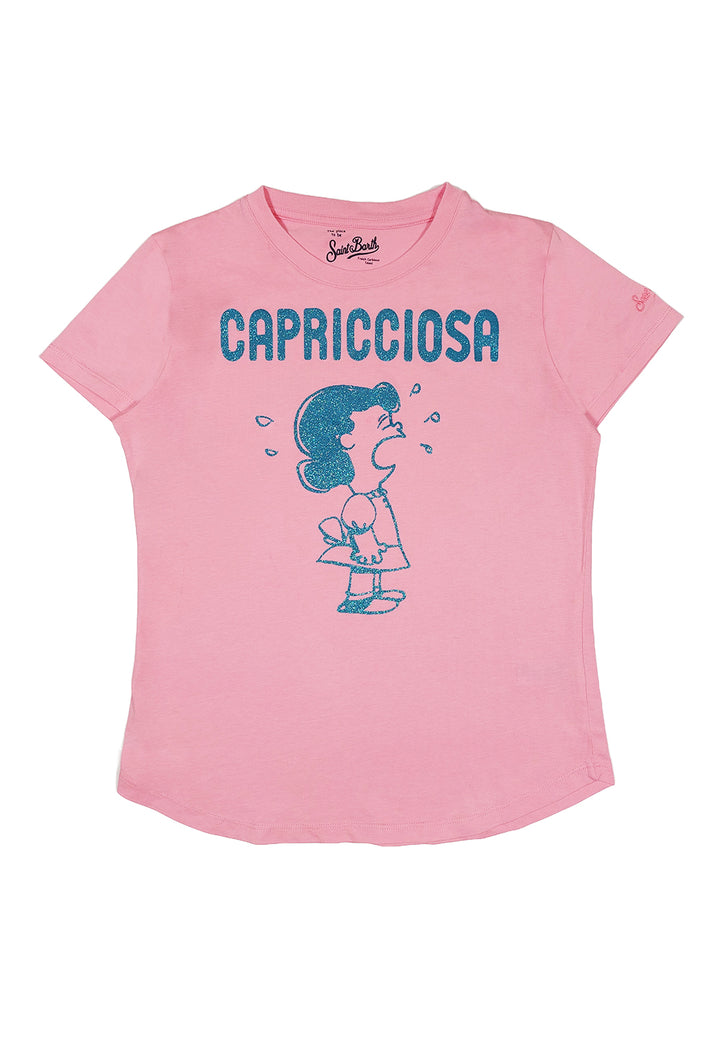 T-shirt rosa per bambina