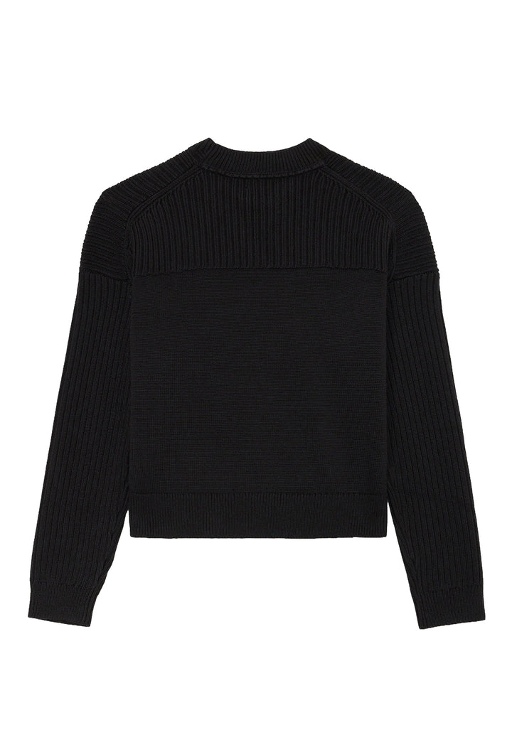 Maglione nero per bambina