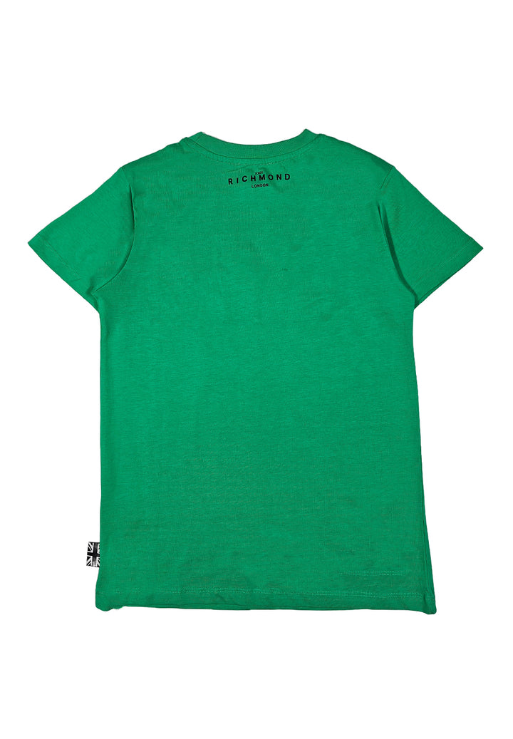 T-shirt verde per bambino