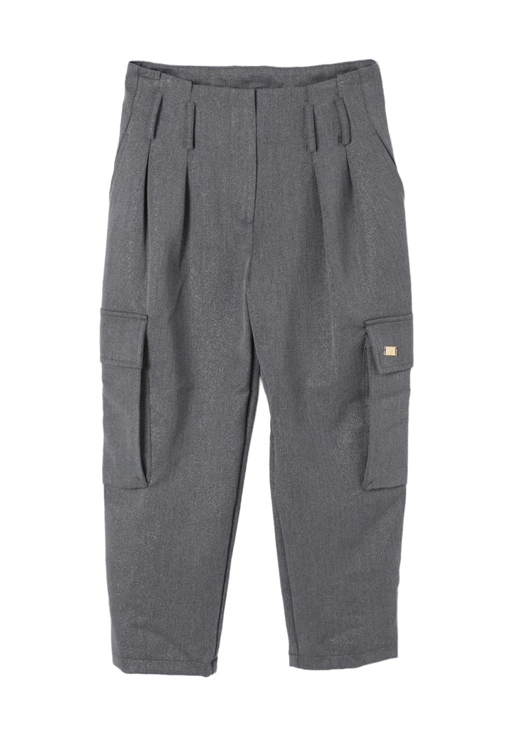 Pantalone grigio per bambina