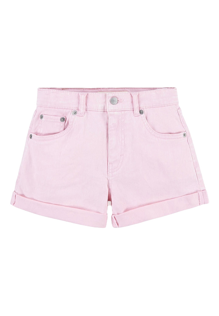 Short denim rosa per bambina