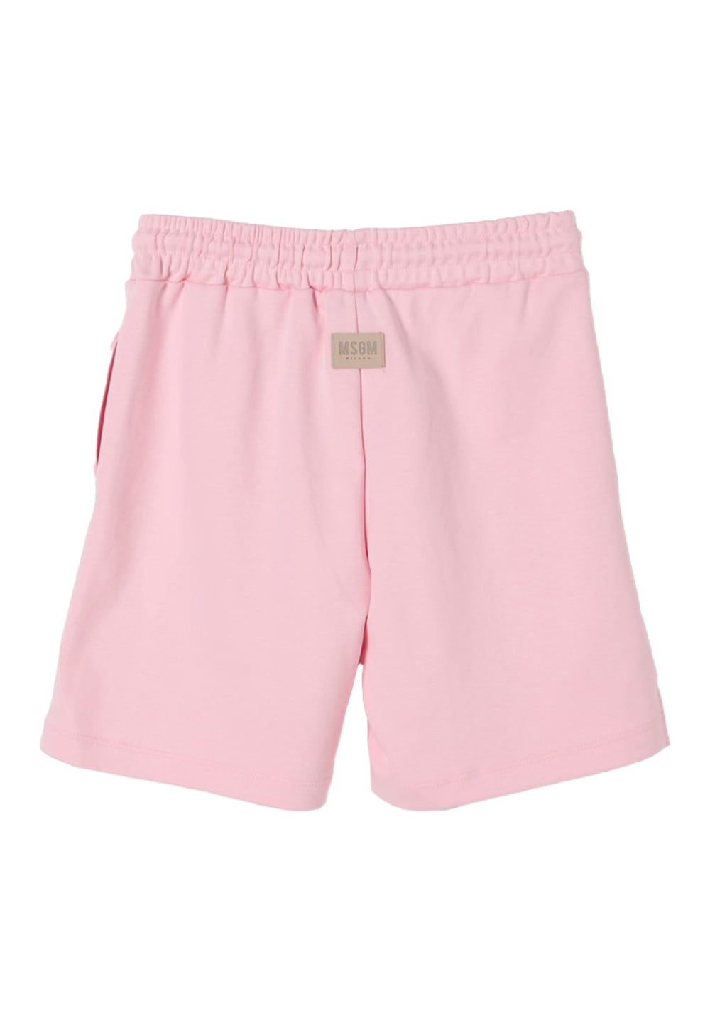 Bermuda felpa rosa per bambina