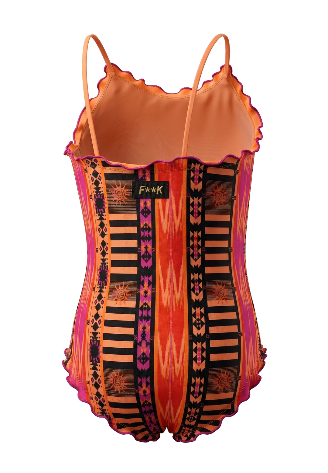 Costume intero multicolor per bambina