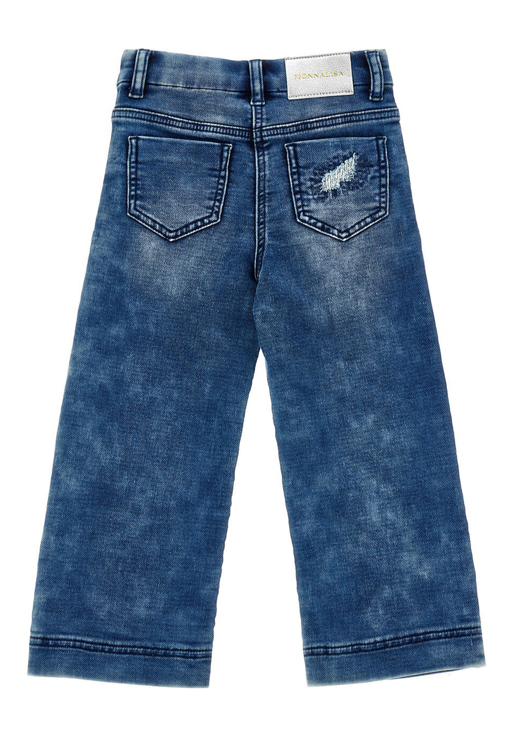Jeans blu denim per bambina