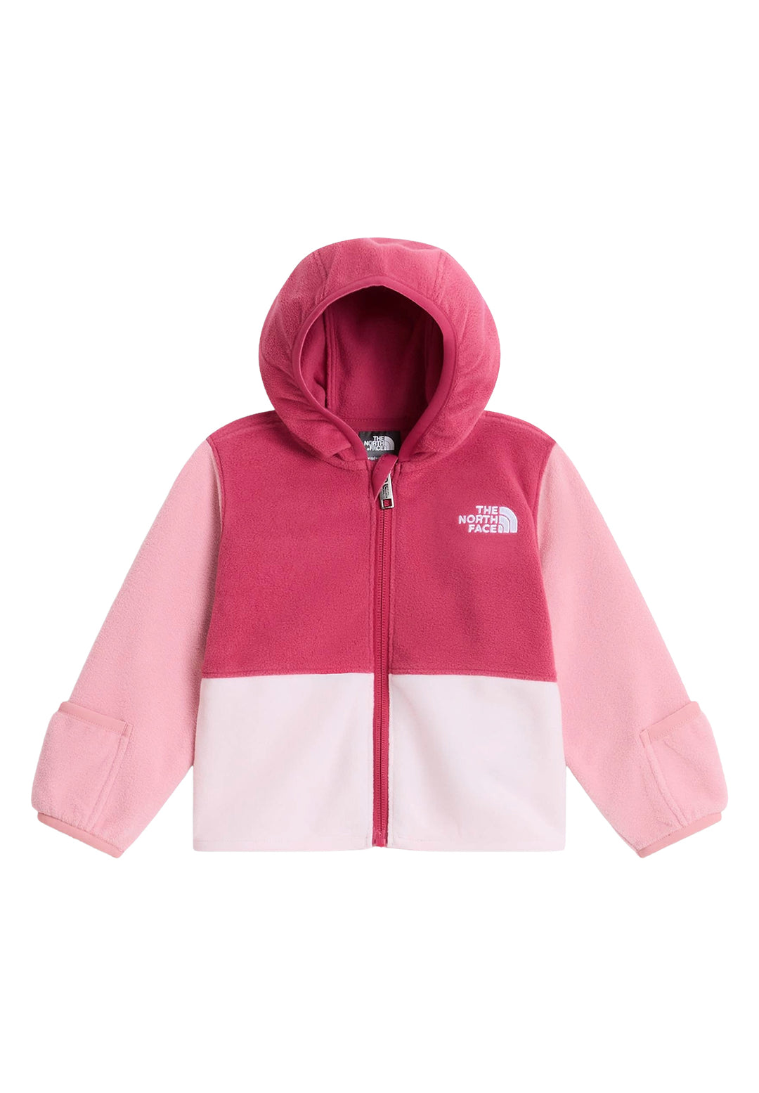 Giubbotto pile rosa per neonata