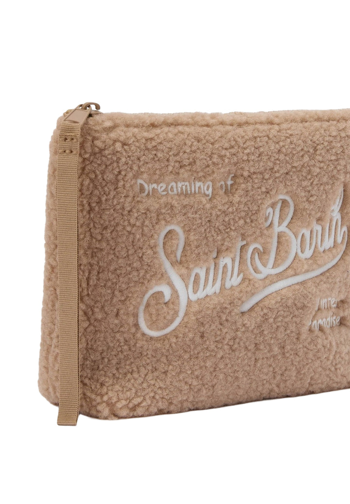 Pochette marrone per bambina