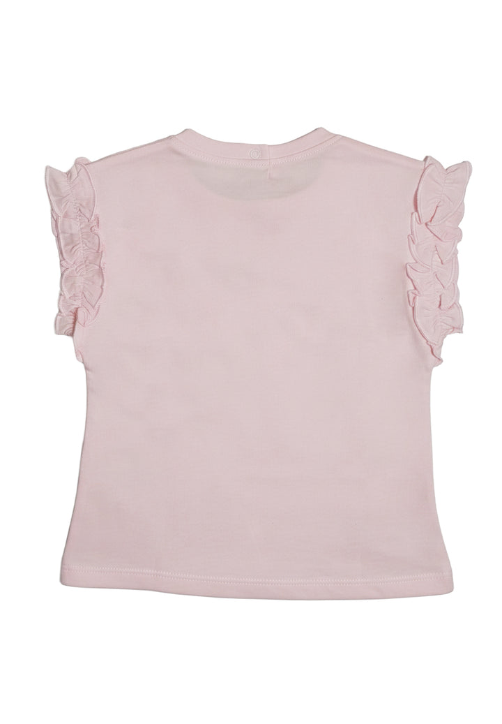 T-shirt rosa per bambina