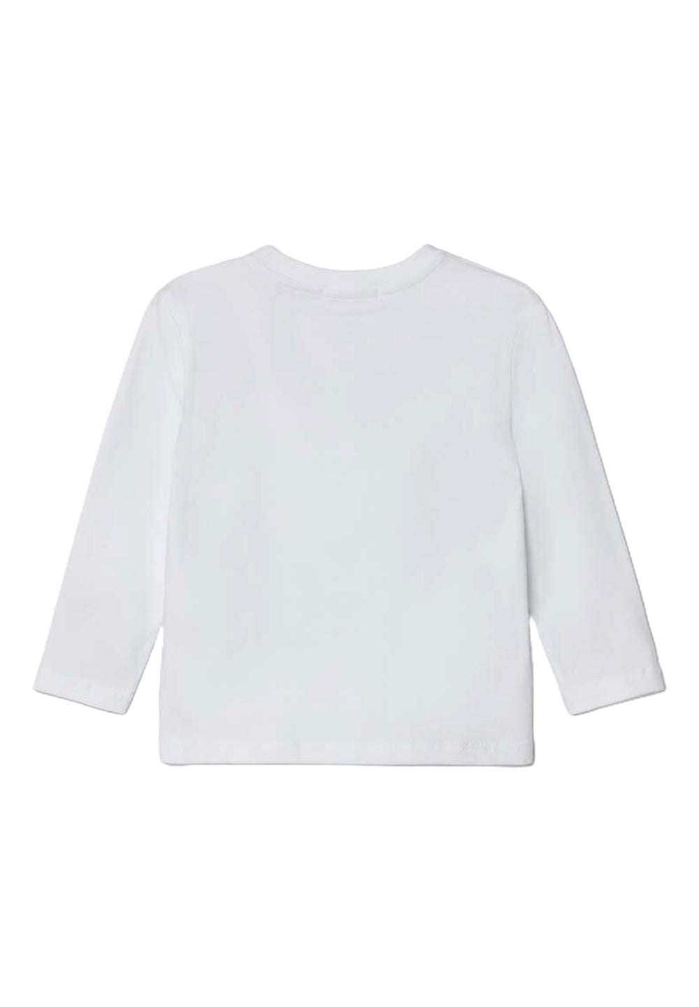 T-shirt bianca per neonata